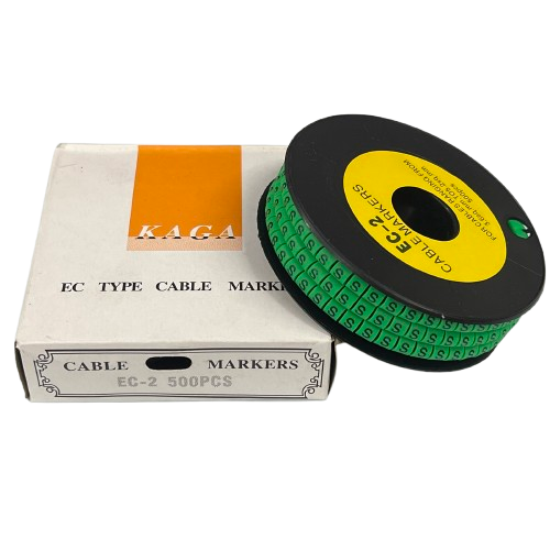 Grippes (S) Cable Marker 3.6mm to 5.2mm 500pcs EC-2G