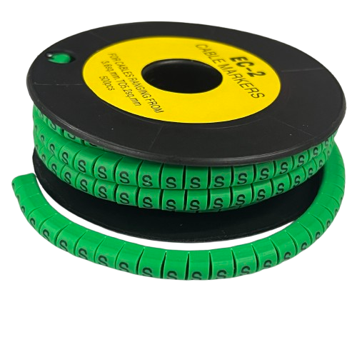 Grippes (S) Cable Marker 3.6mm to 5.2mm 500pcs EC-2G