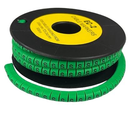 Grippes (S) Cable Marker 3.6mm to 5.2mm 500pcs EC-2G