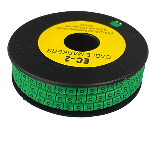 Grippes (S) Cable Marker 3.6mm to 5.2mm 500pcs EC-2G