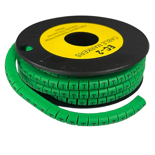 Grippes (T) Cable Marker 3.6mm to 5.2mm 500pcs EC-2G