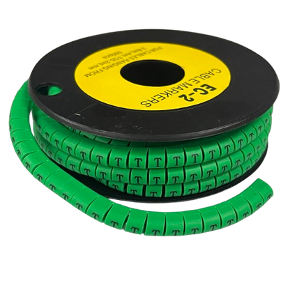 Grippes (T) Cable Marker 3.6mm to 5.2mm 500pcs EC-2G