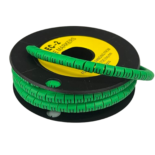 Grippes (U) Cable Marker 3.6mm to 5.2mm 500pcs EC-2G