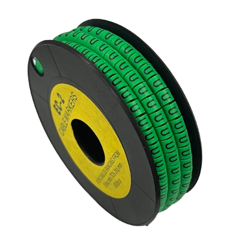 Grippes (U) Cable Marker 3.6mm to 5.2mm 500pcs EC-2G