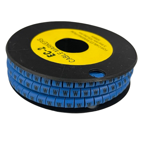 Grippes (W) Cable Marker 5.0mm to 7.2mm (350pcs) Blue EC-3B(W)