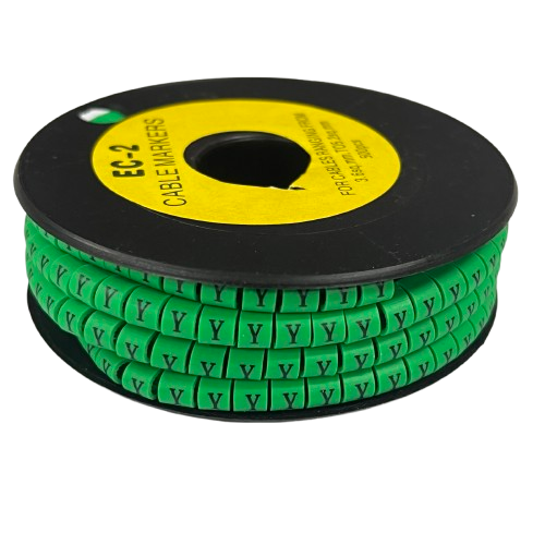 Grippes (Y) Cable Marker 3.6mm to 5.2mm 500pcs EC-2G