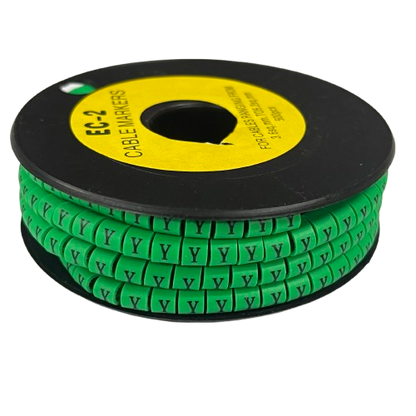 Grippes (Y) Cable Marker 3.6mm to 5.2mm 500pcs EC-2G