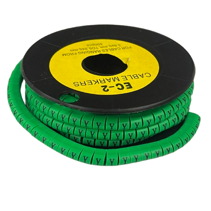 Grippes (Y) Cable Marker 3.6mm to 5.2mm 500pcs EC-2G
