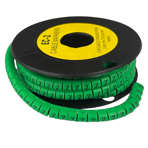 Grippes (Z) Cable Marker 3.6mm to 5.2mm 500pcs EC-2G