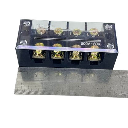 Grippes 60A 4 Pairs Terminal Block 600V