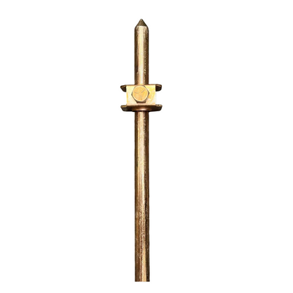 GroundingRod1Meterx34withGroundingClamp_CopperPlated_1 Electx ELectrical SUpply