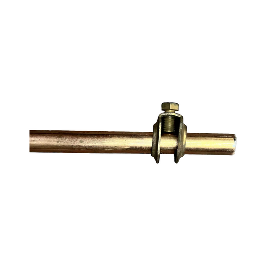 Grounding Rod 1 Meter x 1 Inch with Grounding Clamp (Copper Plated) Electx Electrical SUpply 2