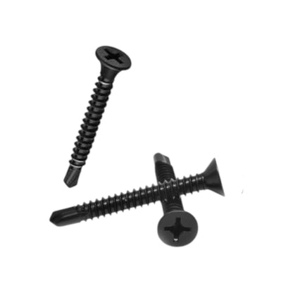 Gypsum Screw for Metal 4 Inches CAA-GSM-Steel4 Black Screw for Metal Parring 1Pc