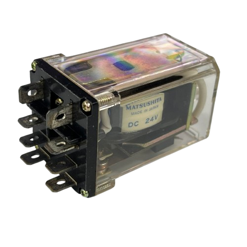 Matsushita Relay 24V DC Power Relay 24V DC coil Voltage, AP 6222 HG2 DC 24V Made in Japan