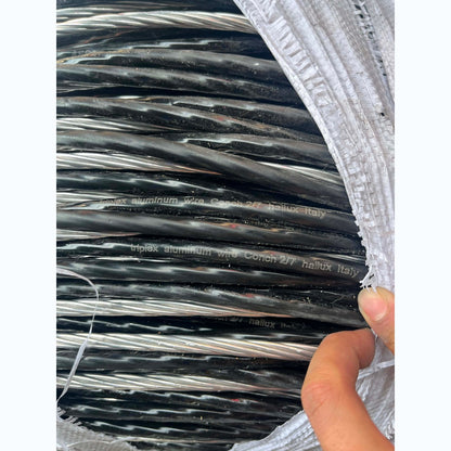 Hallux Service Drop Wire Triplex AWG 2/7 30mm 2 Cable Insulated and 1 Bare 