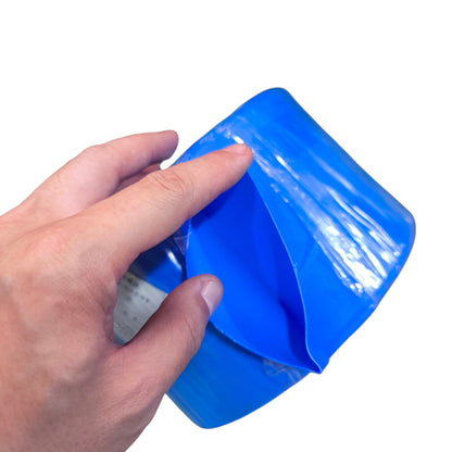 Heat Shrinkable Tube 70mm Blue 1 Meter Per Order 125 Degrees Celsius 2:1 Ratio 1000V Insulation 25 Meters Per Roll Electx Electrical Supply