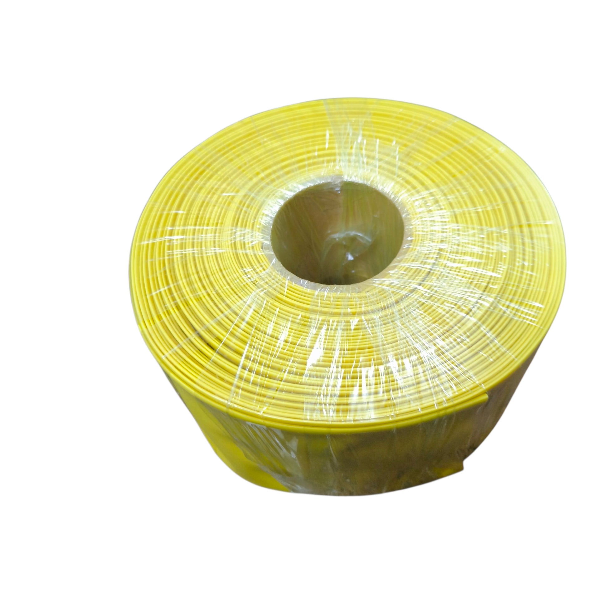Heat Shrinkable Tube 80mm Yellow 1 Meter Per Order 125 Degrees Celsius 2:1 Ratio 1000V Insulation 25 Meters Per Roll Electx Electrical Supply