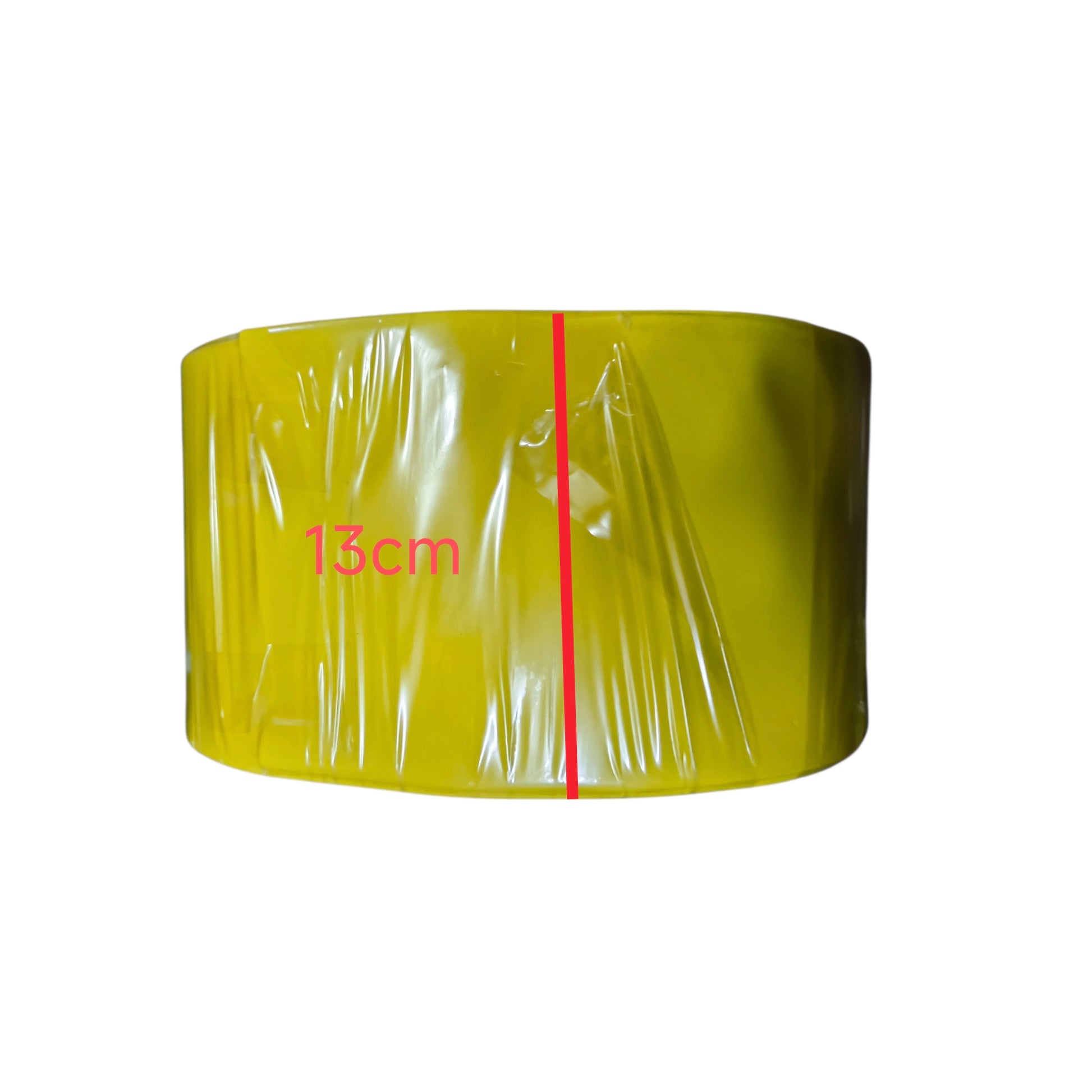 Heat Shrinkable Tube 80mm Yellow 1 Meter Per Order 125 Degrees Celsius 2:1 Ratio 1000V Insulation 25 Meters Per Roll Electx Electrical Supply