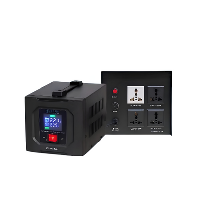 Himark 2000W AVR Low Input Voltage Series ( Pure Black) 90V-240V Input 220V and 110V Output SVL-2000 VA