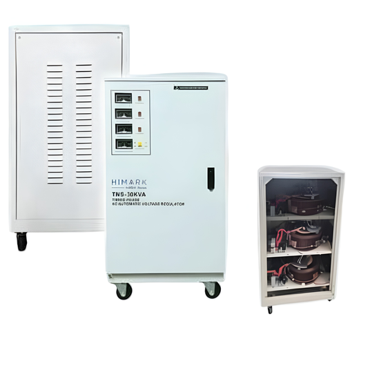 Himark 30KVA 380V AVR 3 Phase Series 1 x 176V-264V AC Input and 1 x 220V Output MCB TNS-30KVA (380V) (Copy)