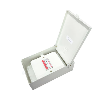 Himel 100A 3P 10KAIC 220V Miniature Circuit Breaker with Nema 3R Enclosure Weatherproof HDB3w125H3C100