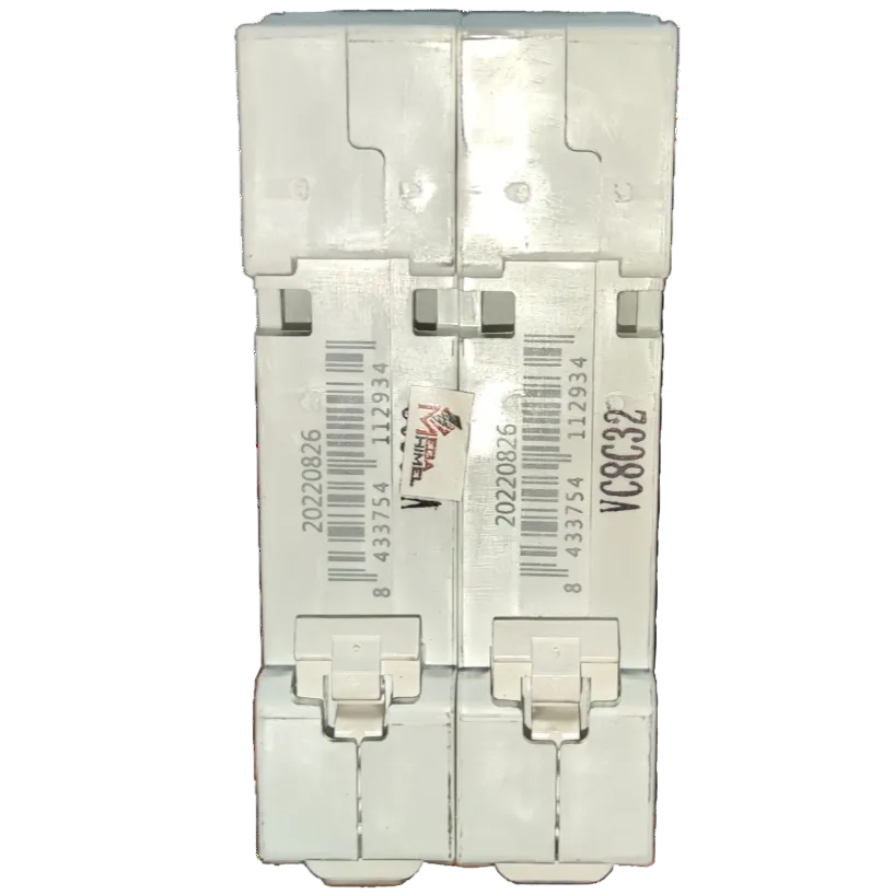 Electx Electrical Supply white two pole residential circuit breaker on black background Circuit Breaker 20A 2Pole 6 KAIC
