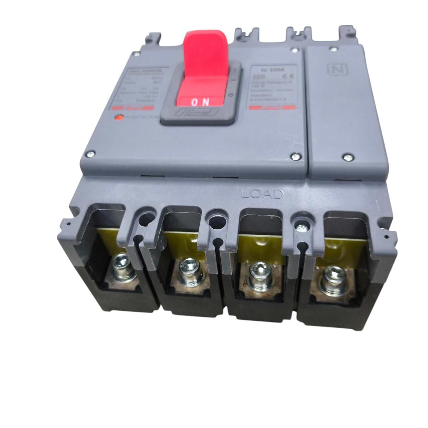 Himel 350A 4 Pole 220V 70 KAIC 400V Industrial Circuit Breaker MCCB HDM3400N350B3XX