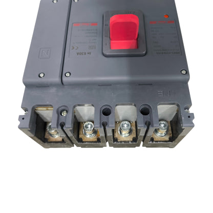 Himel 630A 4 Pole 220V Industrial Circuit Breaker MCCB 70 KAIC 400V HDM3630N630B3XX