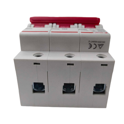Himel 80A 3P 10KAIC 220V Miniature Circuit Breaker MCB HDB3w125H3C80 Electx Electrical Supply 1