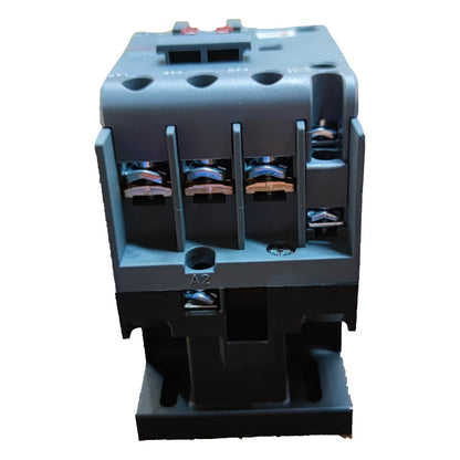 Electrical contactor on a white background