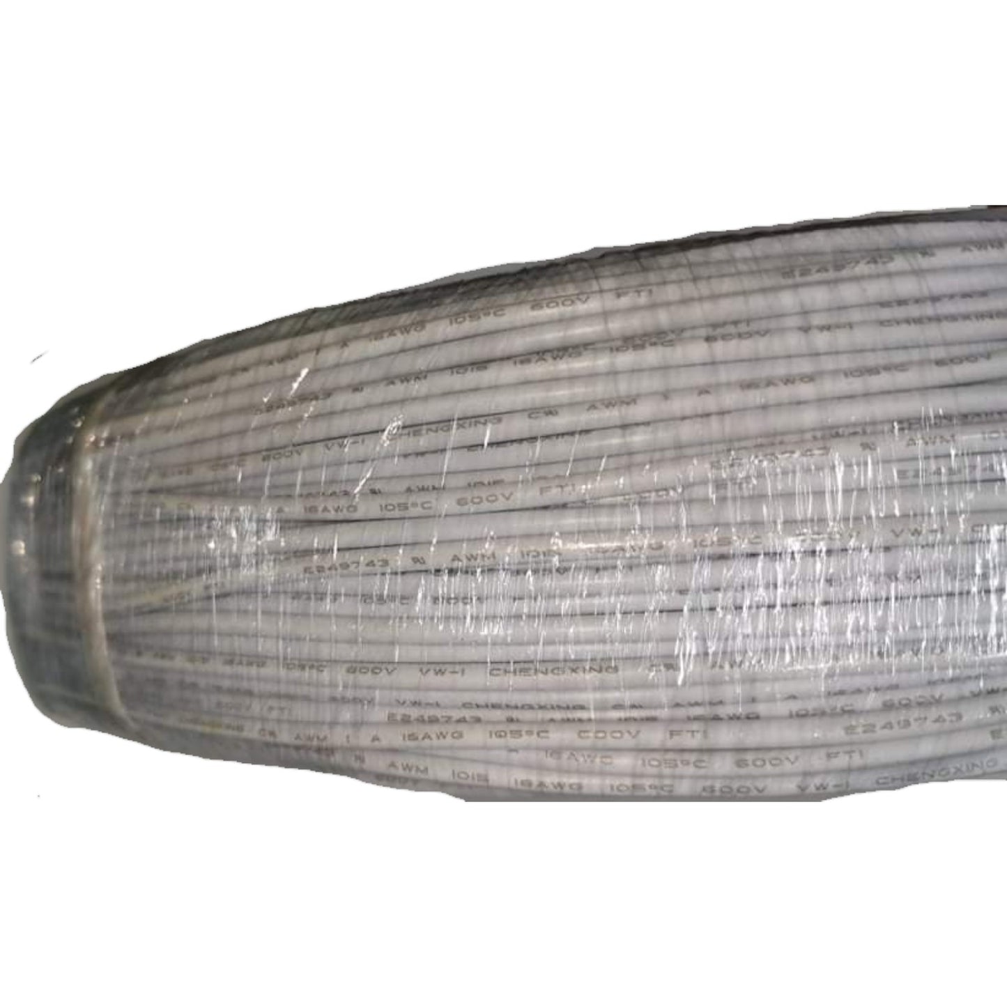 Hook Up Wire 1.25mm AWG 16 610 Meters Per Roll UL1015 Stranded Appliance Wiring Material Available White Electx Electrical Supply