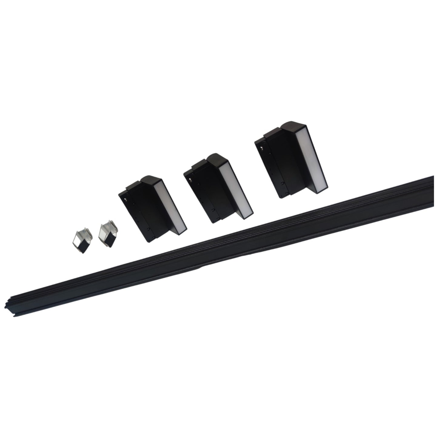 ILLUMIQ TERRA Magnetic Track Light 1 Meter 26mm with 3pcs 6W LED Foldable Flood Warm White 3000K 220V