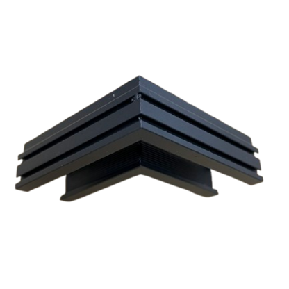 ILLUMIQ TERRA 20 Series Corner Angle 26mm Magnetic Track Light Bar (Horizontal)