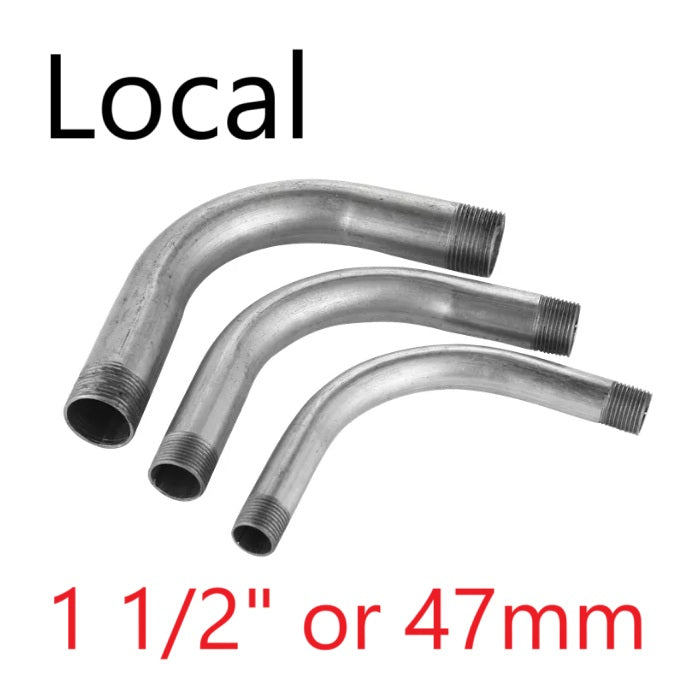 Local 1 1/2 Inch IMC Elbow x 10 Feet Intermediate Metal Conduit Elbow 47mm x 3 Meters