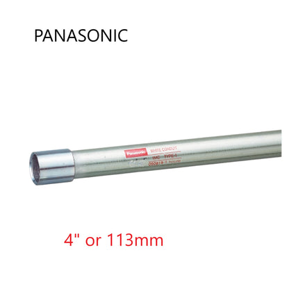 Panasonic 4 Inch IMC Pipe x 10 Feet Intermediate Metal Conduit Pipe 100mm x 3 Meter