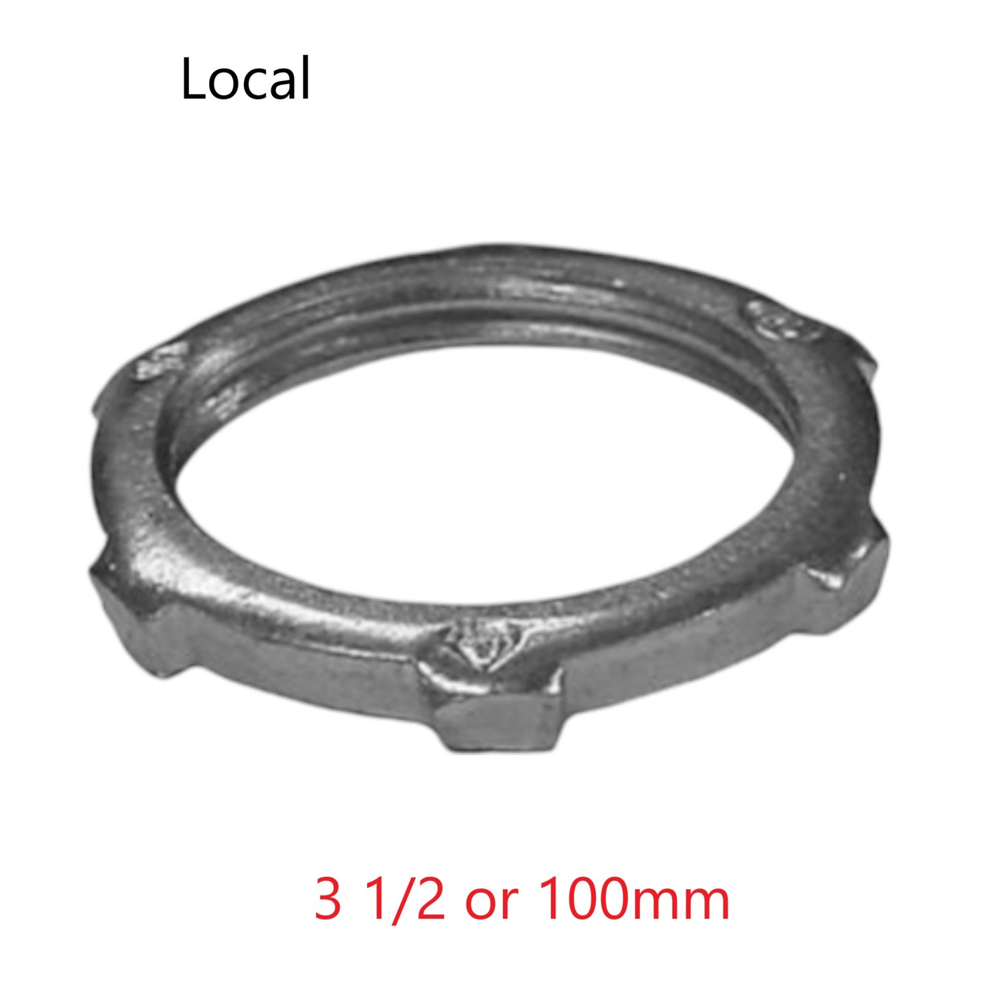 Local 3 1/2 IMC Lock Nut 100mm