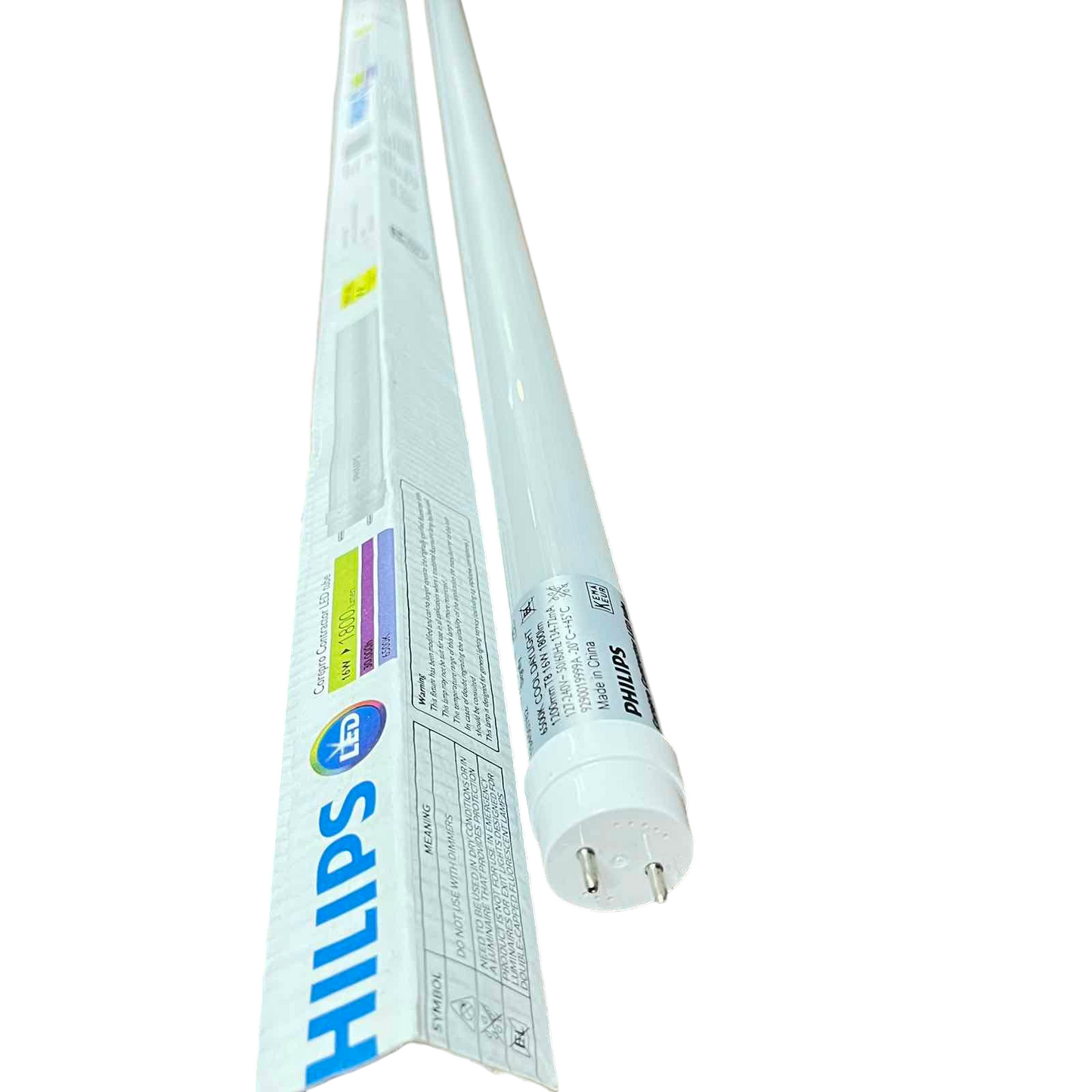 Philips 16W T8 COR CNG LED Fluorescent Tube Light 1200mm 865 Daylight 220V Single Ended