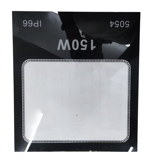Replacement Glass Cover for 150W Flood Light 5054