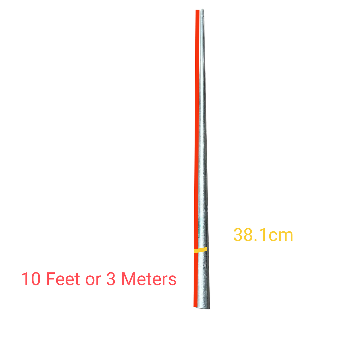 Panasonic 1 1/2" EMT Pipe 38.1mm x 10 Feet UL Standard E-44051