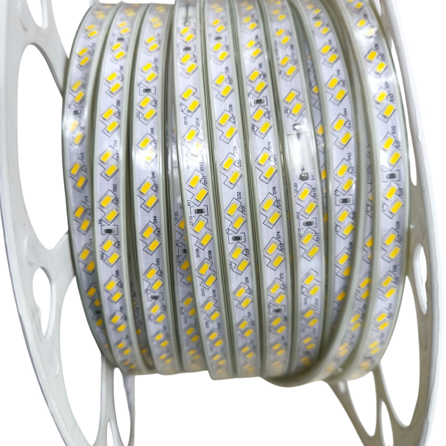 LED SMD Soft Stip Light Daylight 6500K 120LED Clear Body #5730 100 Meters Per Roll ( 1 Roll)