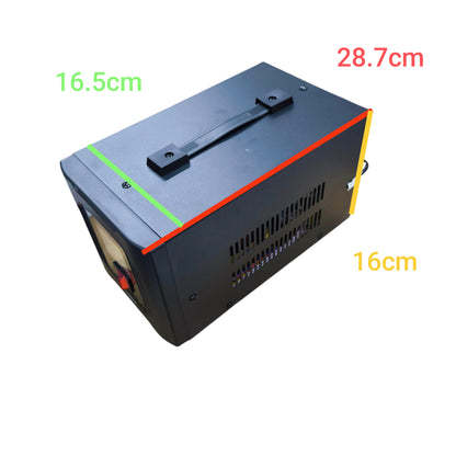 Himark 1500W AVR Low Input Voltage Series ( Pure Black) 90V-240V Input 220V and 110V Output SVL-1500 VA