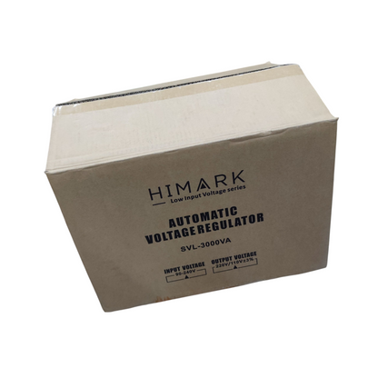 Himark 3000W AVR Low Input Voltage Series ( Pure Black) 90V-240V Input 220V and 110V Output SVL-3000 VA
