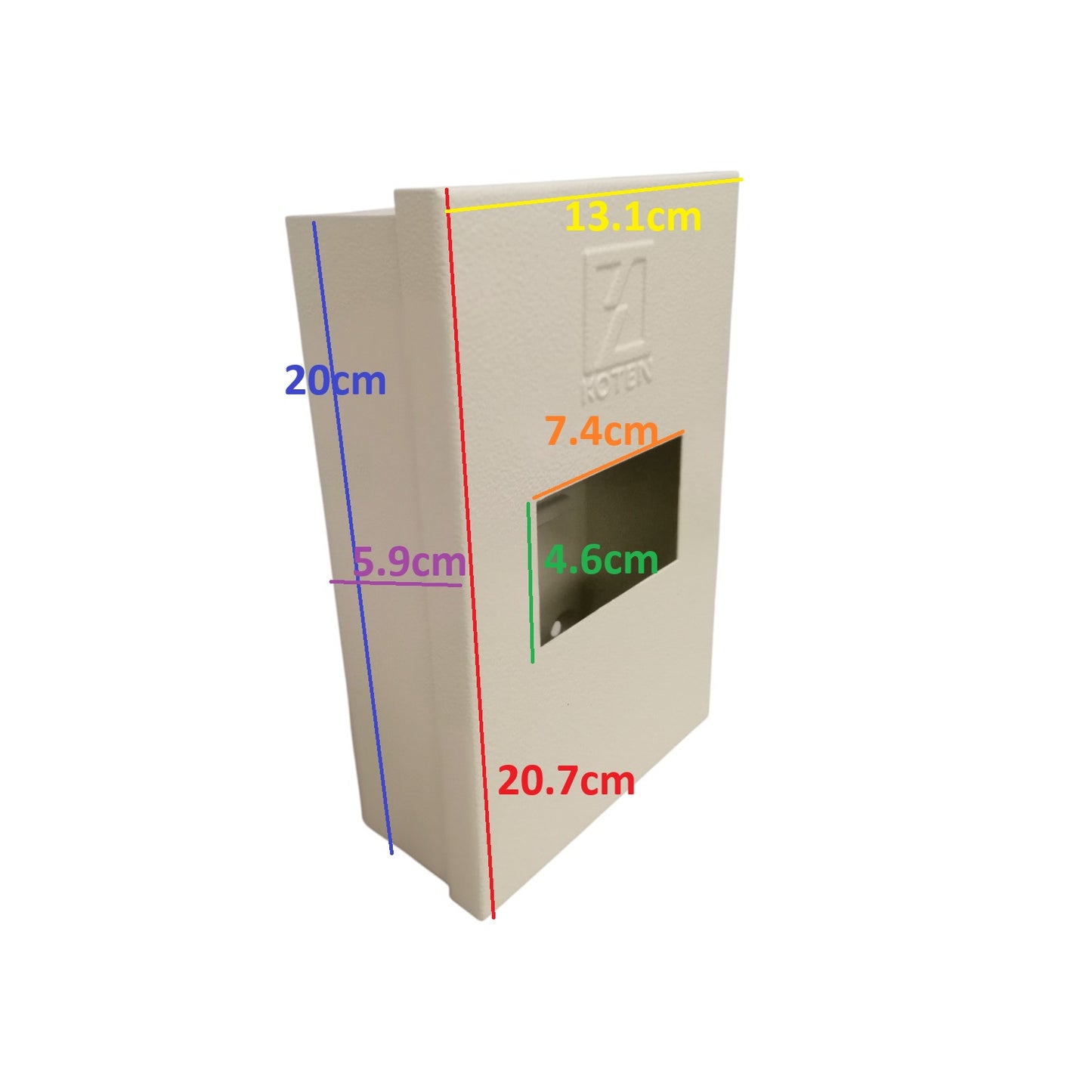 Koten Nema1 Panel Box Metal Enclosure Rail Type Flush Type for MTS 100A 2Pole