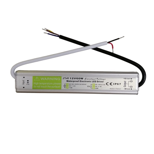Star LED Driver Waterproof 12V 60W, Waterproof Power Supply