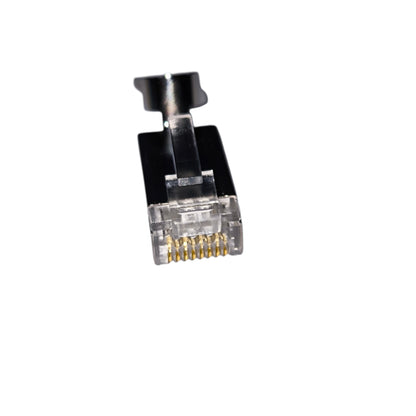 AMP CAT 7 RJ45 Connector Shielded Metal Pass Through Type