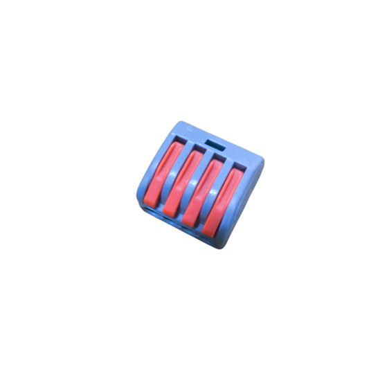 Wire Connector 32A 250V 4 Wires 0.08mm to 2.5mm PCT-214 Wire Terminal Connector to Connect 4 Wires