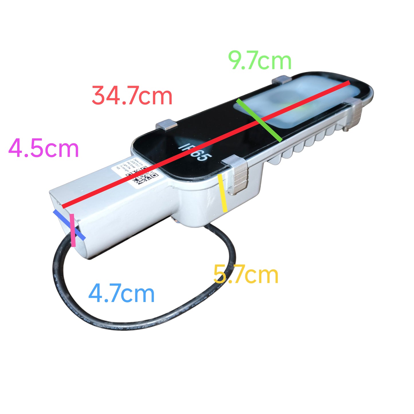 20W LED Street Lamp Post Mount 12V DC Daylight 6500K Street Light