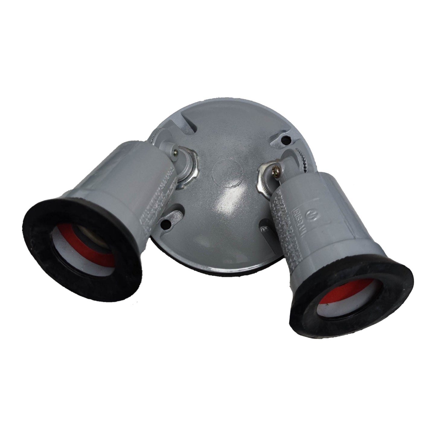 Irisram 2xE27 10A 220V Stonco Socket Outdoor Budget Wall-Light Rubber Gasket