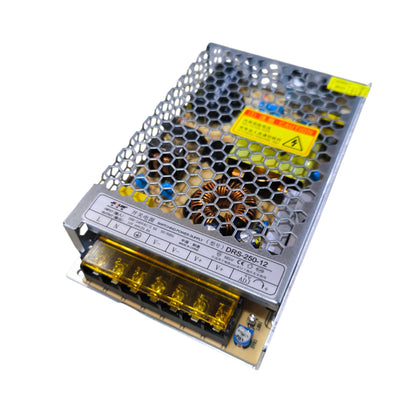 Power supply unit with honeycomb design on a white background
