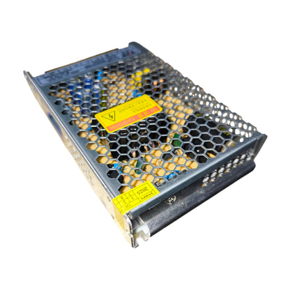 Electrical power supply unit with a honeycomb design on a white background